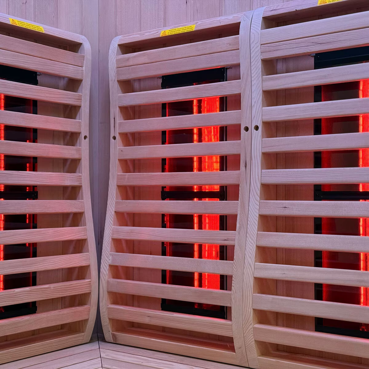 Experience Ultimate Relaxation with the Insignia Luxury 4-Person Far Infrared Quadrant Indoor Sauna